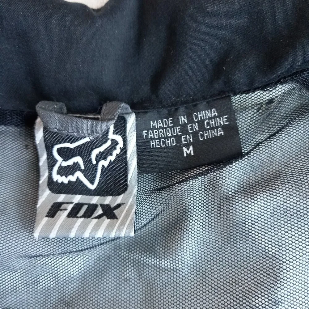 Fox Racing Bike Motor cross Light Shell Jacket (M) - Picture 4 of 12